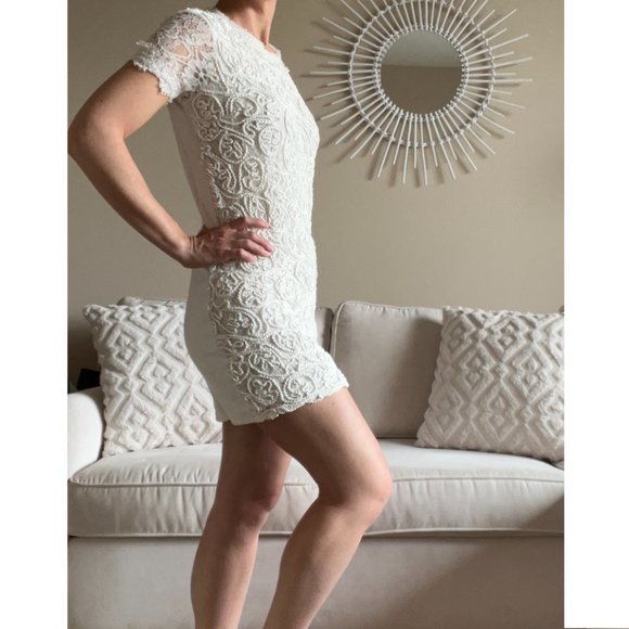 Zara White Mini Dress - Picture 3 of 11